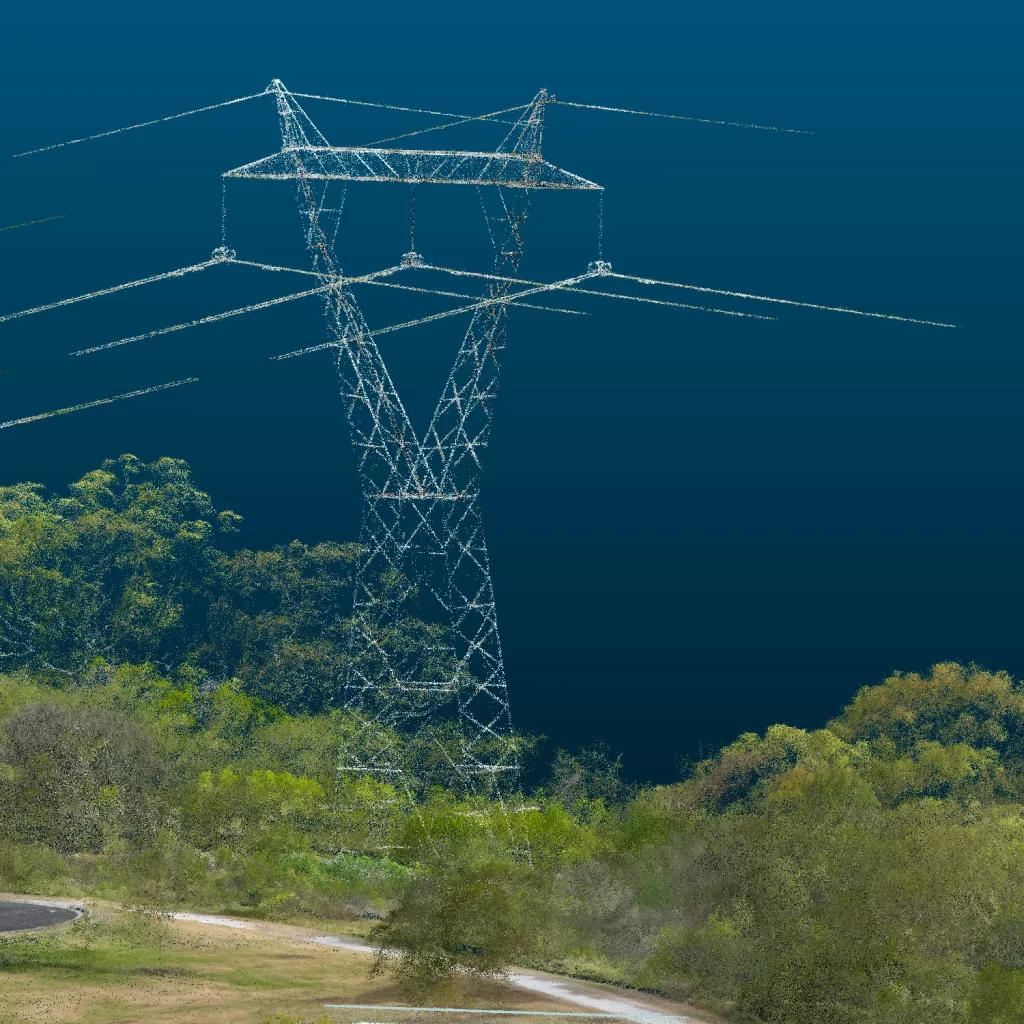 lidar powerline survey